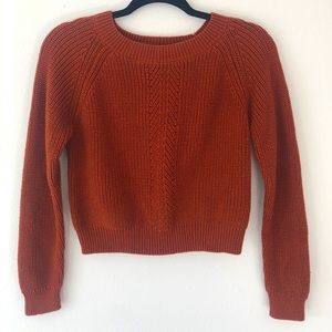 Crop sweater